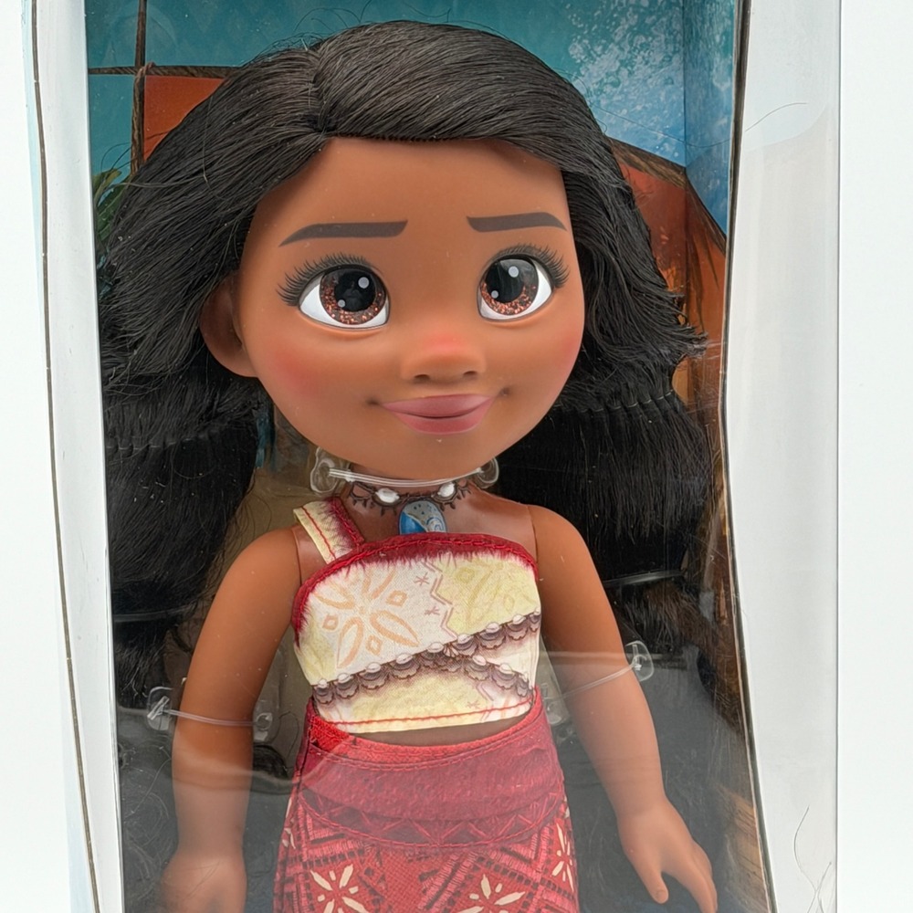 Disney Moana 2‎ My Friend Moana Doll Jakks Pacific 14 inch Royal Reflection Eyes